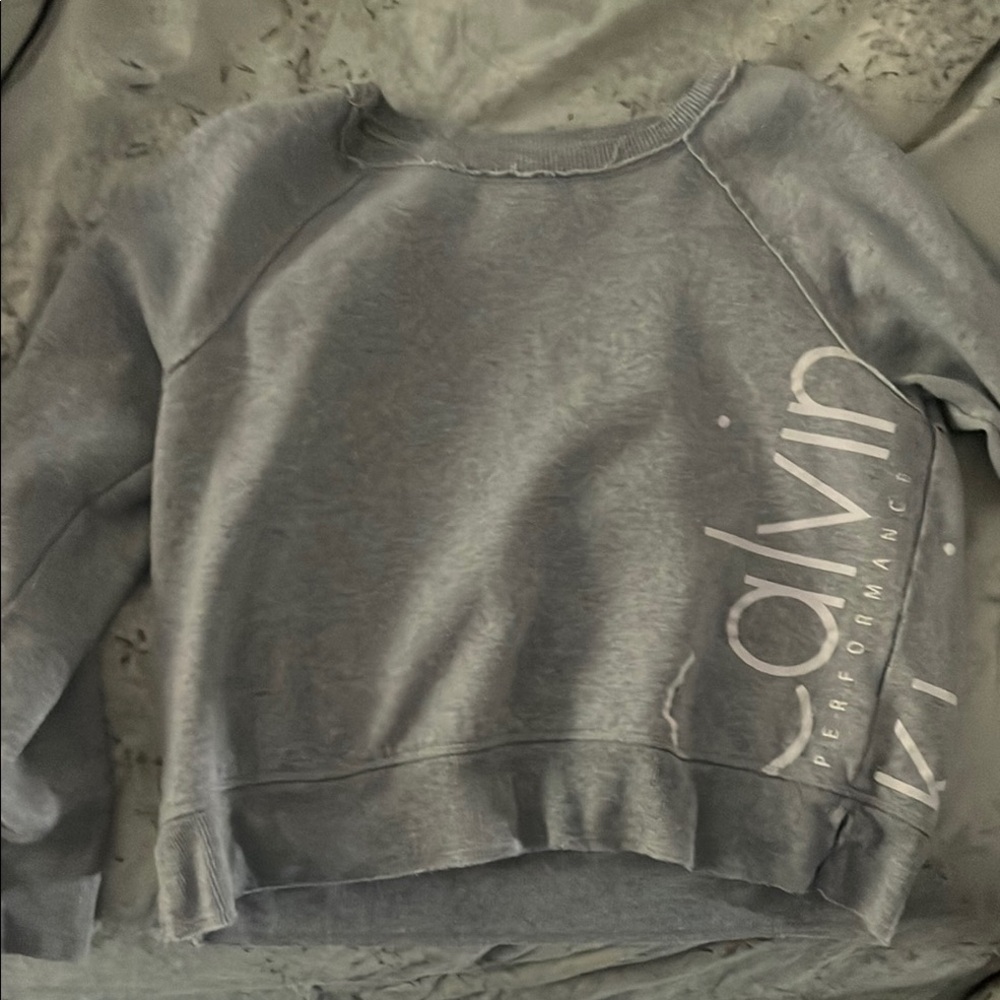 Calvin Klein Gray Sweatshirt